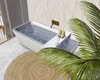 MARBLE TUB WITH POSE