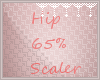 *C* Hip 65% Scaler
