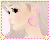 ♡ heart earring