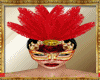 Venezian Mask Red Gold