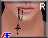 AF. B.Cross Lip Chain R