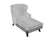 WHITE INLAY CHAISE