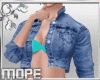 Cute Denim Suit