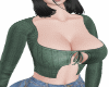 Shrug Style Crop Top