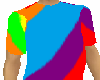 Multicolored Baggy Tee