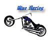 Blue Harley