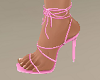 Ari Pink Laced Sandal