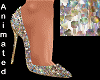 studded tinsel heels ANI