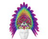 Carnival Feather Head