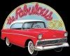 50s Retro Car Wall Deco