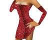 sexy red ruby dress