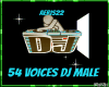 🎧 DJ VOICES MALES