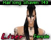 Hair long shave T49