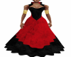 Red Black MGC Dress