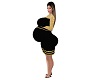 Robe preg twins blk /gld