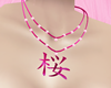 [AXA] Sakura Necklace