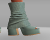 green sock boot