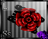 Ss::Red Rose Bracelet L