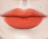 ♕ Orange Lips