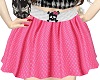 pink belted skirt