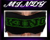 king blindfold green