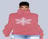 Pink Snow Sweater