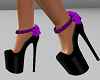 H/Purple Rose Heels