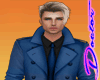 Trench Coat Blue Style