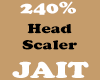 240% Head Scaler