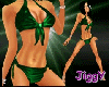 JiggY Sassy Bikini Green