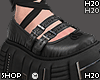 Shoes Goth Black