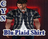 Blu Plaid Shirt