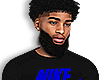Nikes Blue Sweater