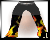 Hot Flamed Pants Male