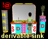 !@ Animated sink double