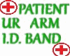 PATIENT ID WRISTBAND