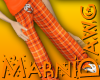 Orange Plaid PJ Pants