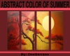 ABSTRACT COLOR OF SUMMER
