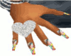 swagged up danity nails