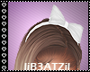 B! White headband