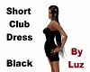 Short Club Dress (Black)