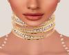 SC Iris Necklace Gold