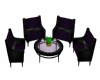 Purple & Black Chair Ani