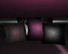 GL-Pink&Black 4 Pillows
