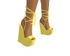 Yellow Summer Wedge