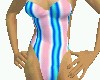 Candy Stripe Swimsuit