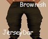 Brownish Baggy Jeans