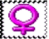Animated Female Symbol