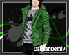 [DD]Green Leather Jacket