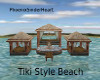 Tiki Style Beach